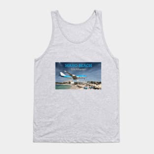 Landing in Sint Maarten Tank Top